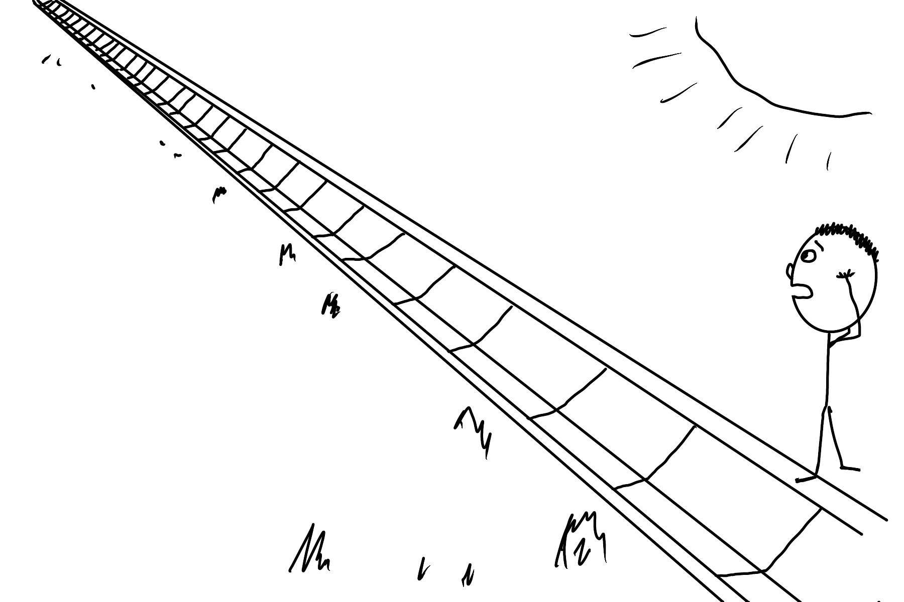 The infinite ditch - a metaphor for endless hard work